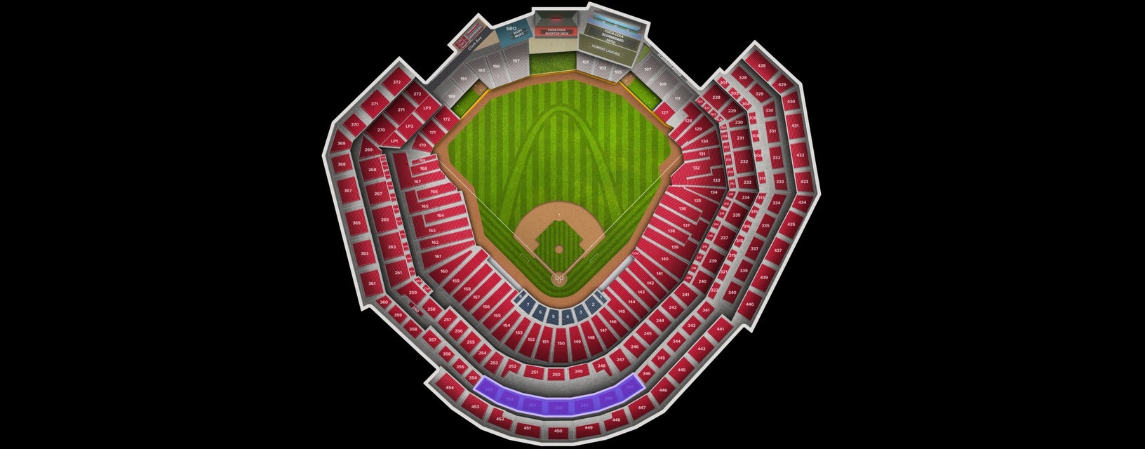 Seat view from Home Pavilion
