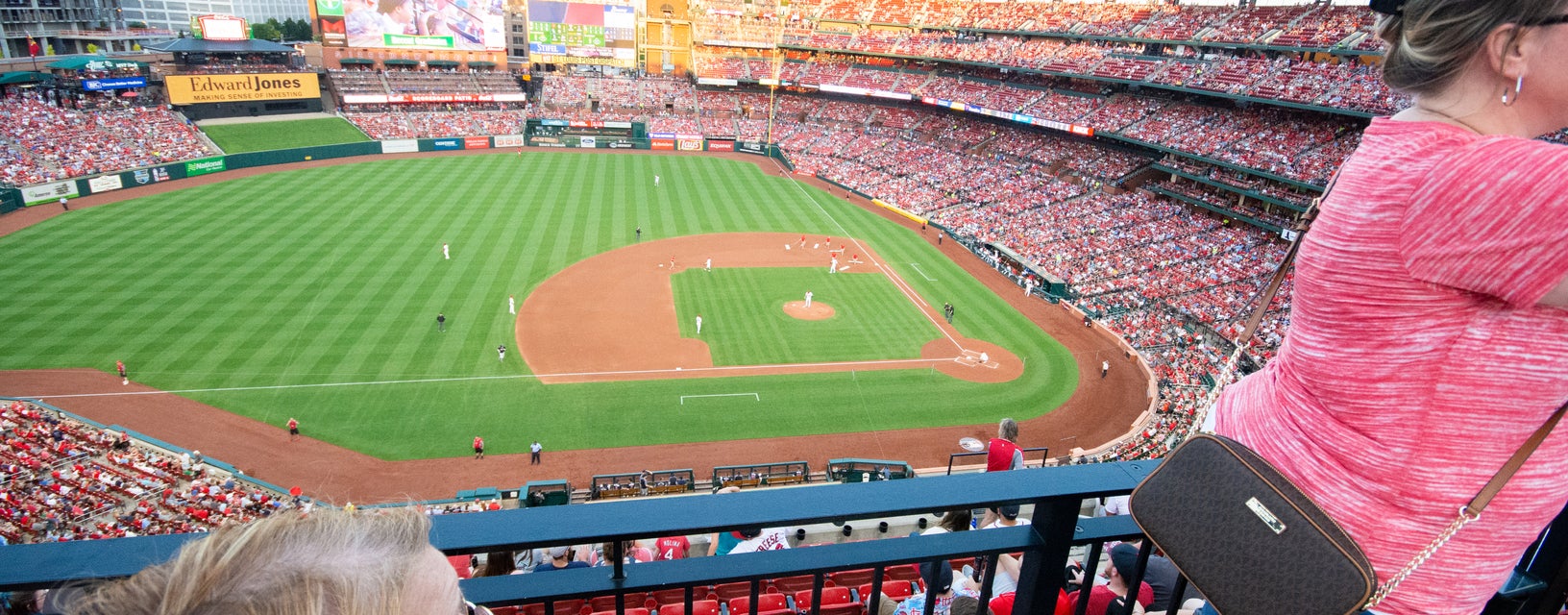 Seat view from Infield Pavilion