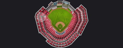 Seat view from UMB Champions Club