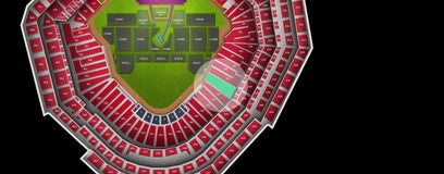 Seat view from Infield Field Box