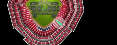 Seat view from Infield Field Box