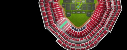 Seat view from Infield Field Box