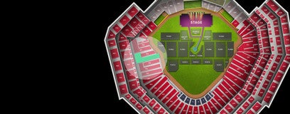 Seat view from Lower Left Field Box