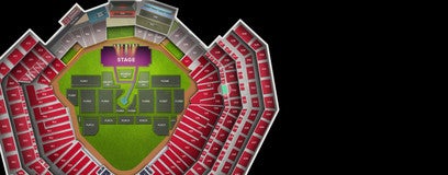 Seat view from Legends Club