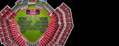 Seat view from Legends Club