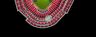 Seat view from Home Redbird Club