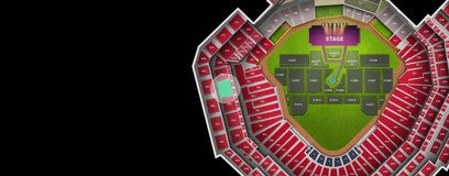 Seat view from Outfield Loge