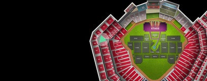 Seat view from Outfield Loge