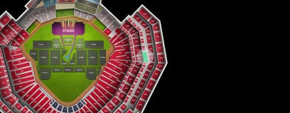 Seat view from Legends Club