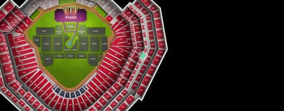 Seat view from Legends Club