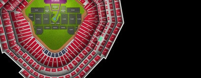 Seat view from Legends Club