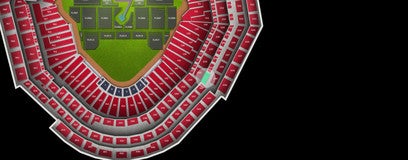 Seat view from Legends Club