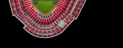 Seat view from Infield Pavilion