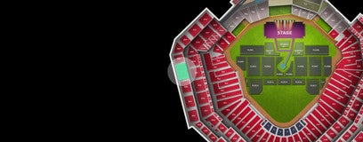 Seat view from Left Field Pavilion