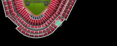 Seat view from Infield Terrace