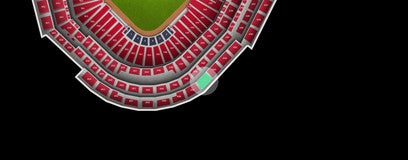 Seat view from Infield Terrace