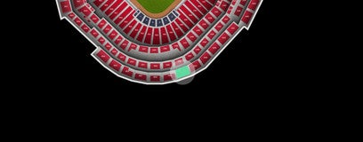 Seat view from Infield Terrace