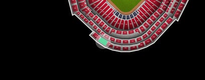 Seat view from Infield Terrace