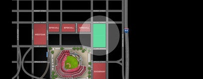 Seat view from East Garage