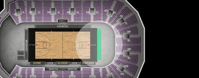 Seat view from Courtside