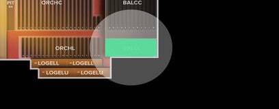 Seat view from Balcony Left