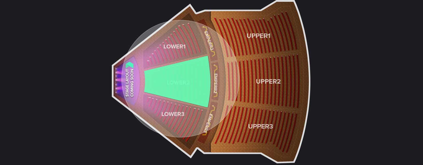 Seat view from Lower