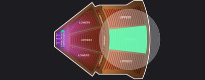 Seat view from Upper