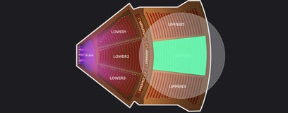 Seat view from Upper