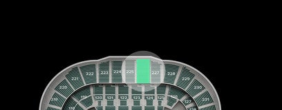 Seat view from Upper