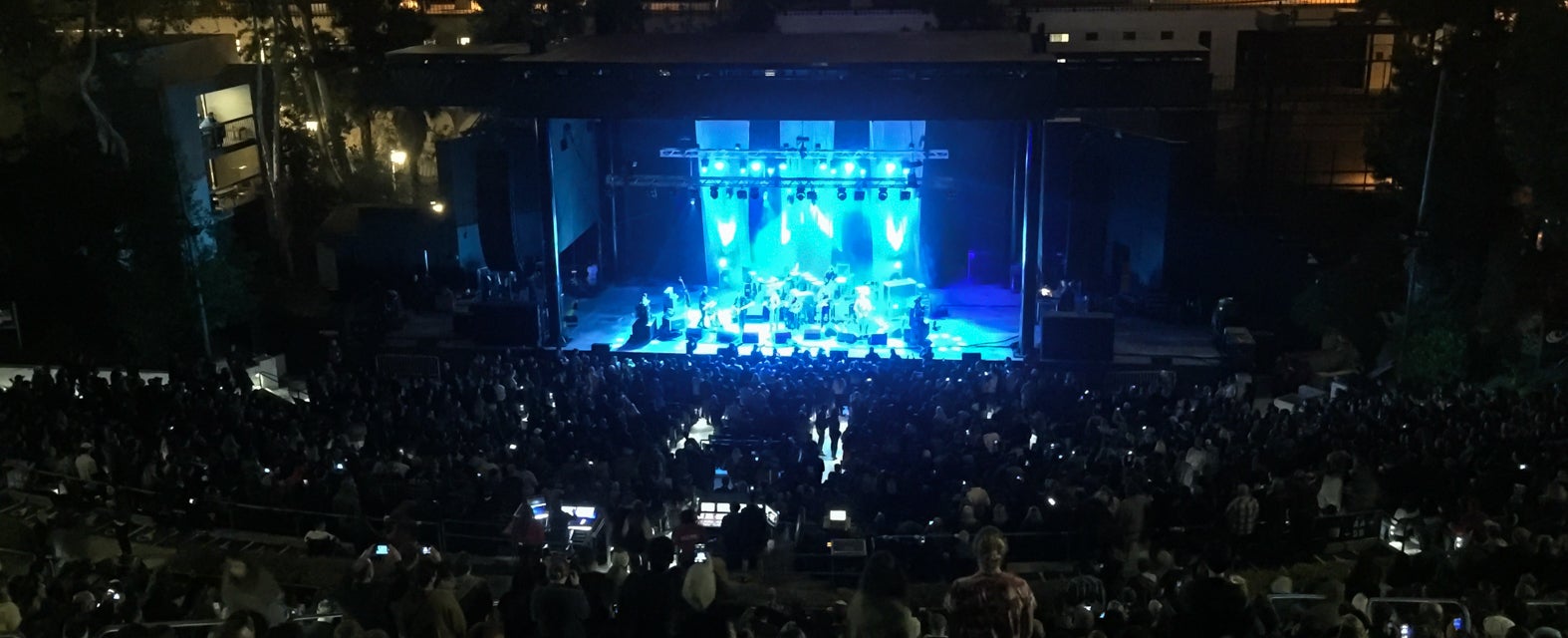 Seat view from Standing Room