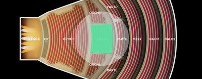 Seat view from Orchestra