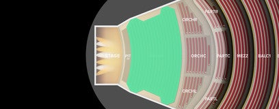 Seat view from Orchestra