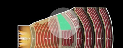 Seat view from Orchestra