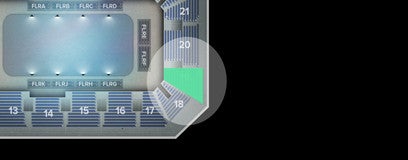 Seat view from Lower