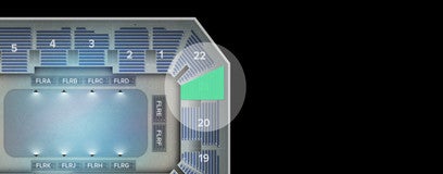 Seat view from Lower