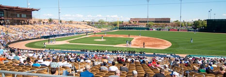 Seat view from Infield Box