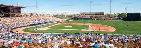 Seat view from Infield Box