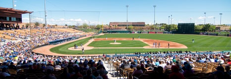 Seat view from Infield Box