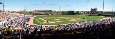 Seat view from Infield Box