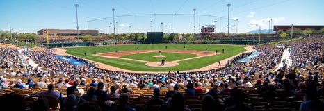 Seat view from Infield Box
