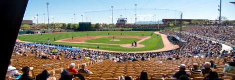 Seat view from Infield Box