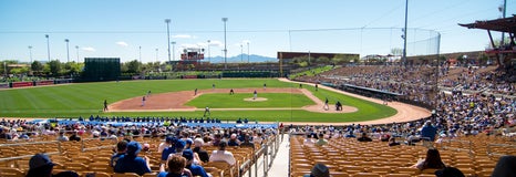 Seat view from Infield Box