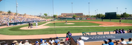 Seat view from Dugout Field Box