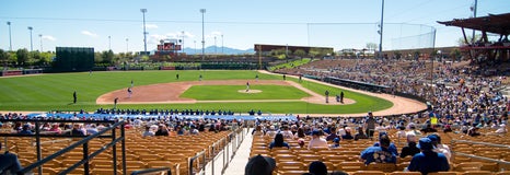 Seat view from Infield Box