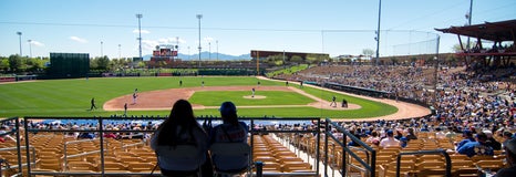 Seat view from Infield Box