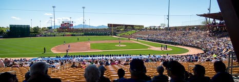 Seat view from Infield Box