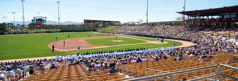Seat view from Infield Box