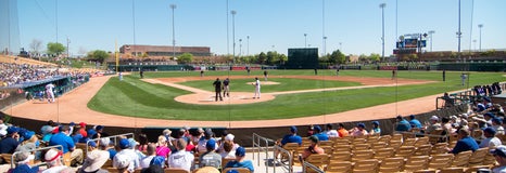 Seat view from Home Plate Box