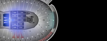 Seat view from General Admission