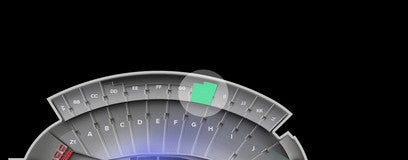 Seat view from Upper Deck